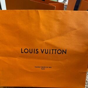 Louis Vuitton Tote Shopping Bag Authentic 15 x 13.25 x 6.25